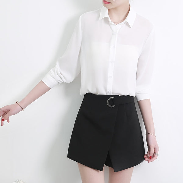 Casual Chiffon Shirts