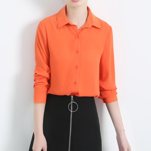 Casual Chiffon Shirts